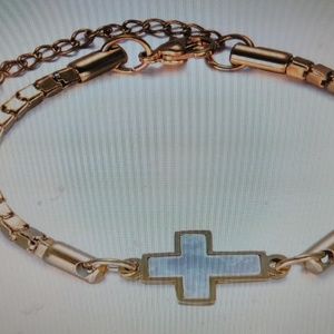 Women Gold Plated Stainless Titanium Bracelet